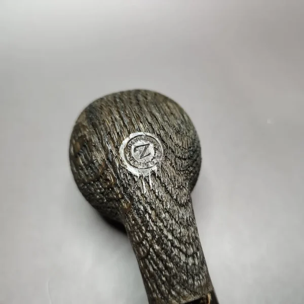 Zack Hamrick Sandblasted Morta Author Estate Pipe, Unsmoked - Image 8