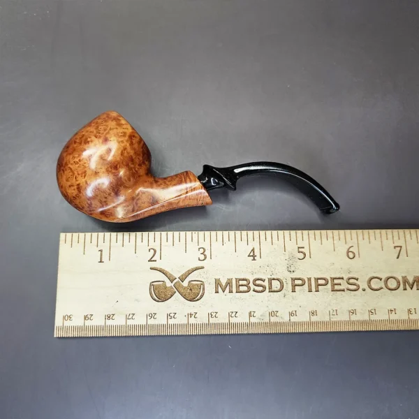Preben Holm Deluxe Smooth Oom Paul Estate Briar Pipe, Danish Estates - Image 8
