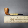 HS Studio Handmade Signature Smooth Bamboo Dublin Estate Briar Pipe, Unsmoked - Image 9