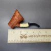 Xin Li Sandblasted Cherrywood Handmade Briar Pipe, New - Image 9