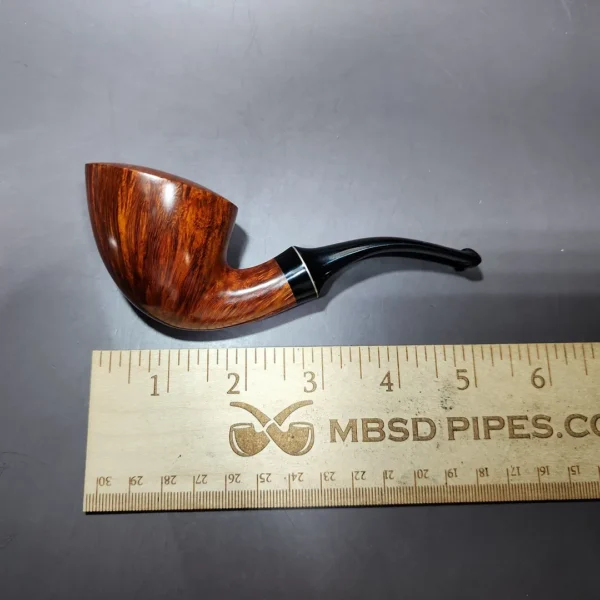 Tsuge Shiki Haru Smooth Dublin Estate Briar Pipe, Unsmoked - Image 9