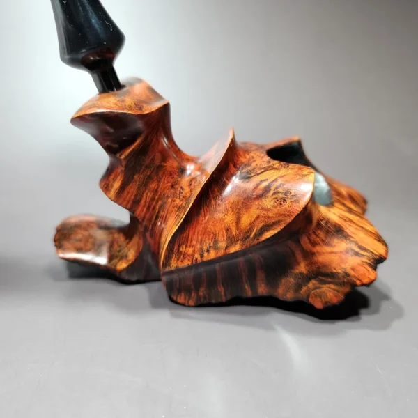 Preben Holm Hallmark H-2 Smooth Freehand Estate Briar Pipe, Danish Estates - Image 9