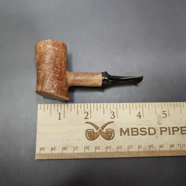 Smith House Pipes Sandblasted Poker Estate Briar Pipe, American Estates - Image 9