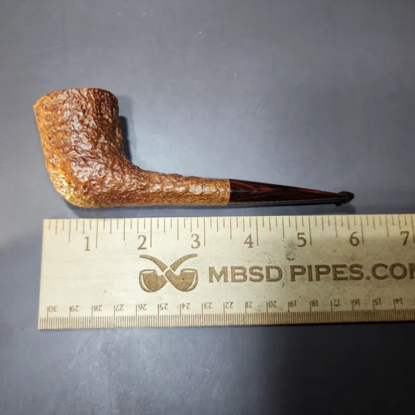 Ashton 1991 Old Church XXX Sandblasted Zulu Estate Briar Pipe, English Estates - Image 9