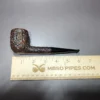 Castello 1950s Sea Rock 15A Rusticated Billiard Estate Briar Pipe, Italian Estates - Image 9