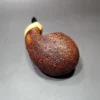 Jared Coles Sandblasted Drunken Brandy Handmade Briar Pipe, New - Image 9