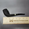 Castello Sea Rock Briar 39 Rusticated Zulu Estate Briar Pipe, Repair Band - Image 9