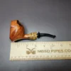 Bennie Joe Ballerina w/ Bamboo Handmade Briar Pipe, New - Image 9