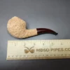 Pipe Tristan Granite Natural Bullmoose Handmade Briar Pipe, New - Image 9