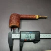 BST (Todd Bannard) Rusticated Lovat Handmade Briar Pipe, New - Image 9