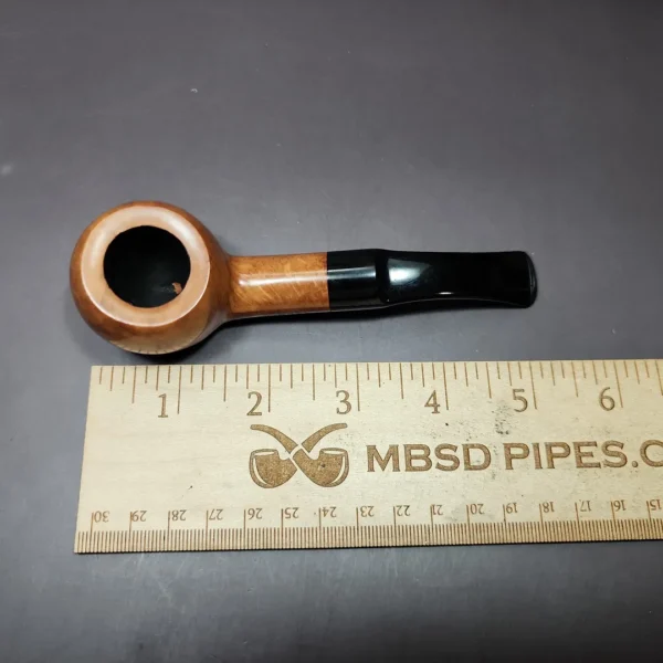 Michel Small Smooth Author Estate Briar Pipe, Unsmoked - Image 9