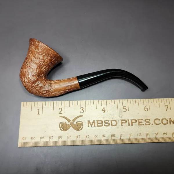 Ed Burak Connoisseur Rusticated Calabash Estate Briar Pipe, American Estates - Image 9