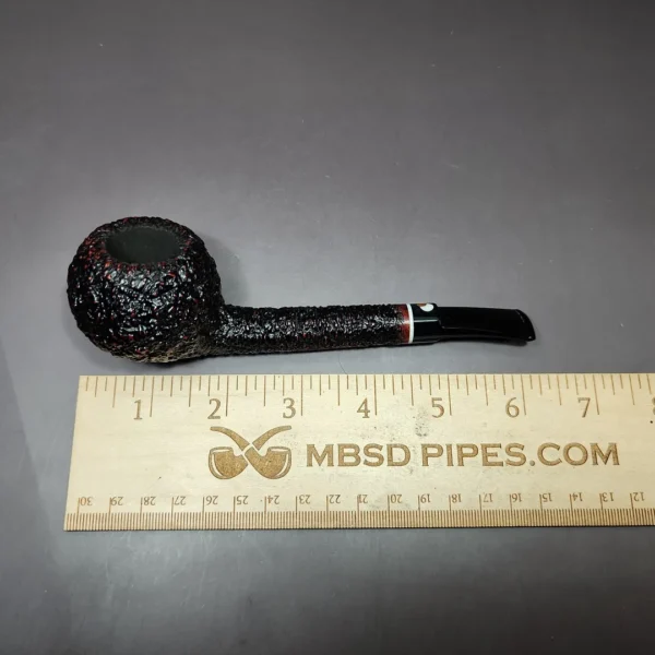 Cavicchi C Rusticated Tomato Estate Briar Pipe, Italian Estates - Image 9
