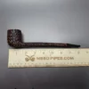Brebbia Iceberg 800 Rusticated Canadian Estate Briar Pipe, Italian Estates - Image 9