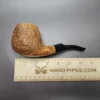 Viprati Naturale Extra Giant Rusticated Pot Estate Briar Pipe, Italian Estates - Image 9