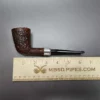 Ashton 1989 Old Church XXX Sandblasted Dublin Estate Briar Pipe, English Estates - Image 9