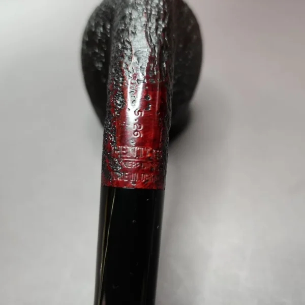 Bentley by Former Sandblasted Bent Egg Estate Briar Pipe, Unsmoked - Image 9