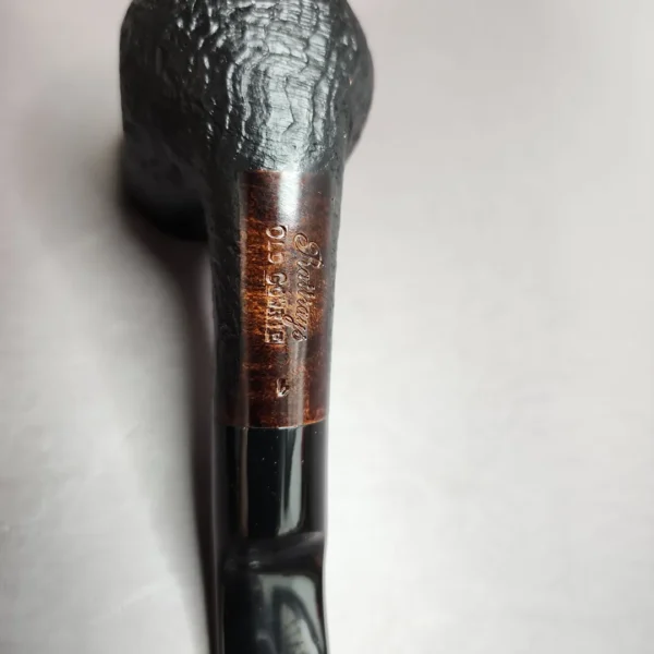 Rattrays Old Gowrie 1 Sandblasted Panel Estate Briar Pipe, Unsmoked, 9mm - Image 9