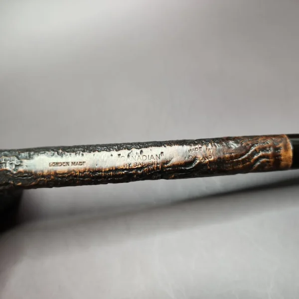 Canadian by Sasieni XL Sandblasted Canadian Estate Briar Pipe, English Estates - Image 9