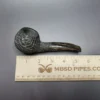 Zack Hamrick Sandblasted Morta Author Estate Pipe, Unsmoked - Image 9