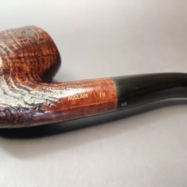 James Upshall Acclaim w/ Bill Taylor Blast Magnum Bent Billiard Estate Briar Pipe, Unsmoked - Image 9