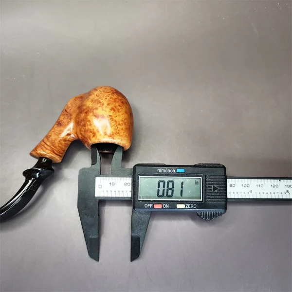 Preben Holm Deluxe Smooth Oom Paul Estate Briar Pipe, Danish Estates - Image 9