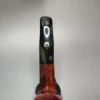 Sasieni 4 Dot Walnut 5 Smooth Diamond Shank Pot Estate Briar Pipe, Unsmoked - Image 9
