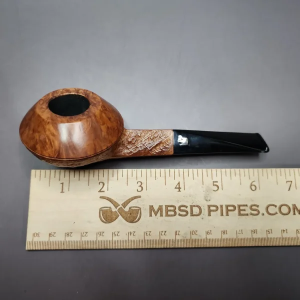 Fiamma di Re Maxima Large Squat Bulldog Estate Briar Pipe, Italian Estates - Image 10