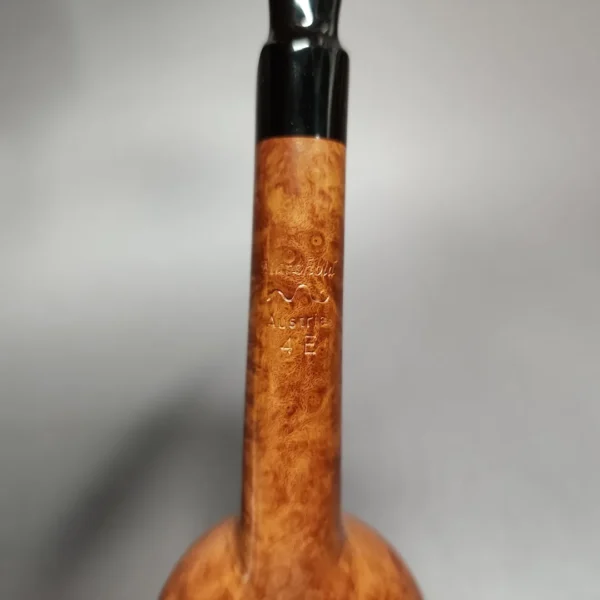 Peter Matzhold 4E Smooth Brandy w/ Teardrop Shank Estate Briar Pipe, Unsmoked - Image 10