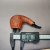 Xin Li Contrast Sandblasted Brandy Handmade Briar Pipe, New - Image 10