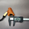 Xin Li Sandblasted Cherrywood Handmade Briar Pipe, New - Image 10