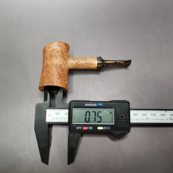Smith House Pipes Sandblasted Poker Estate Briar Pipe, American Estates - Image 10