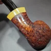 Jared Coles Sandblasted Drunken Brandy Handmade Briar Pipe, New - Image 10
