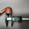Viprati Sandblasted Bent Billiard Estate Briar Pipe, Italian Estates - Image 10