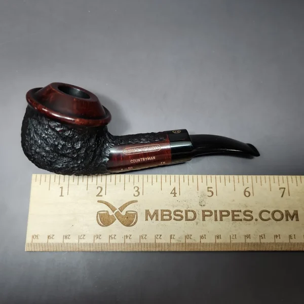 James Upshall Rusticated Countryman Estate Briar Pipe, Unsmoked - Image 10