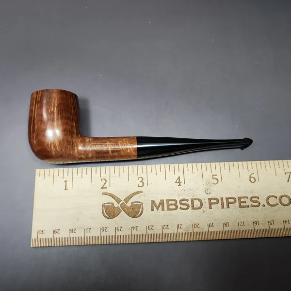 James Upshall B Grade Smooth Billiard Estate Briar Pipe, Unsmoked - Image 10