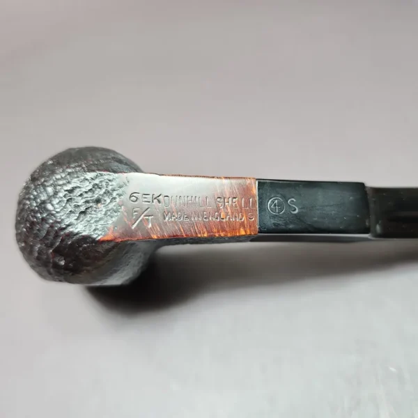 Dunhill 1969 Shell Briar 6EK Sandblasted Panel Estate Briar Pipe, English Estates - Image 10