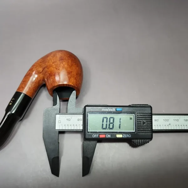 Ferndown Root One Star Smooth Bent Billiard Estate Briar Pipe, English Estates - Image 10