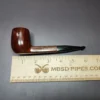 James Upshall A Grade Smooth Panel Shank Billiard Estate Briar Pipe, Unsmoked - Image 10