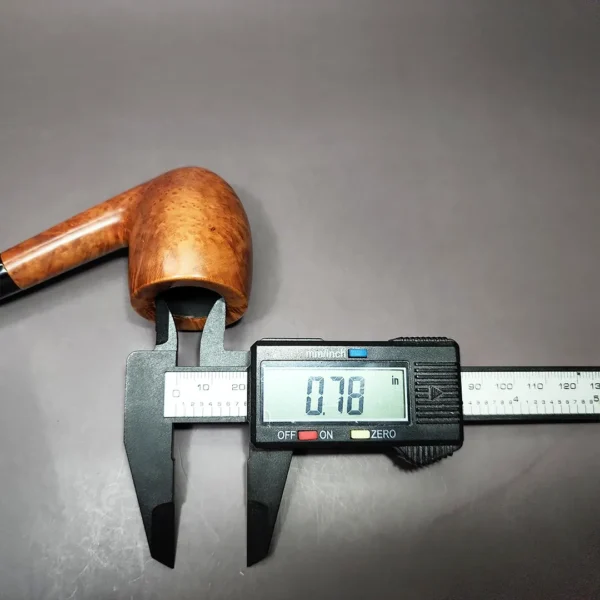 Pipe Dan Dan Shape Reformed Smooth Acorn Estate Briar Pipe, Danish Estates - Image 10