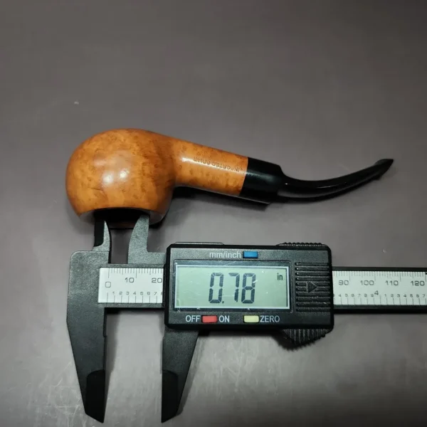 Michel Small Smooth Author Estate Briar Pipe, Unsmoked - Image 10