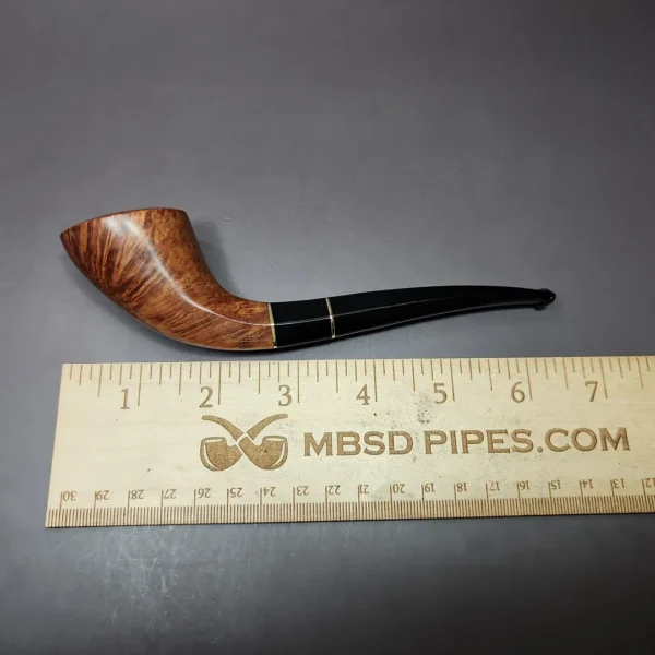 Stanwell Diamond 213 Smooth Facet Horn Estate Briar Pipe, Danish Estates - Image 10