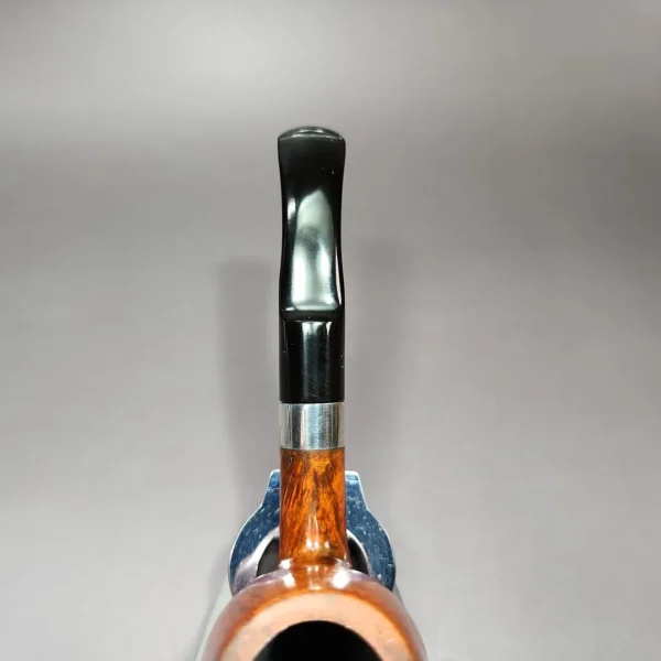 Bjarne Smooth Egg w/ Silver Estate Briar Pipe, Unsmoked - Image 10