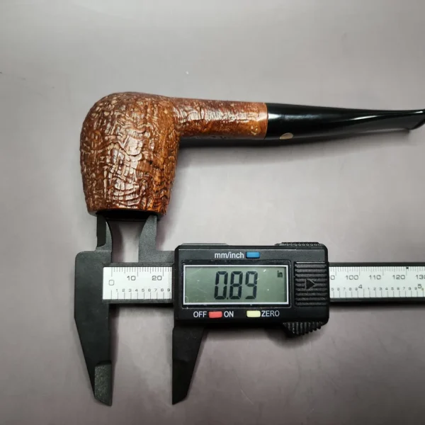 Mastro de Paja 1C 1 Sun Sandblasted Brandy Estate Briar Pipe, Italian Estates - Image 10
