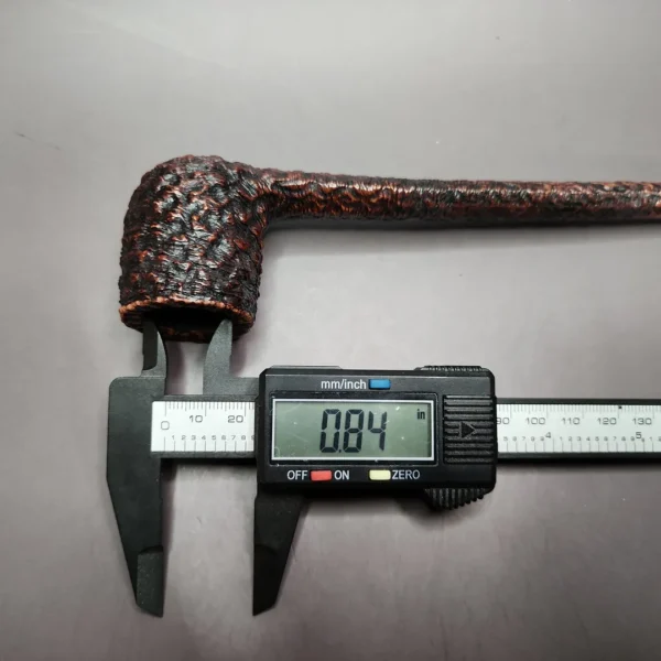 Brebbia Iceberg 800 Rusticated Canadian Estate Briar Pipe, Italian Estates - Image 10