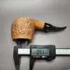 Viprati Naturale Extra Giant Rusticated Pot Estate Briar Pipe, Italian Estates - Image 10