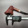 Viprati Extra Magnum Sandblasted Dublin Sitter Estate Briar Pipe, Italian Estates - Image 10