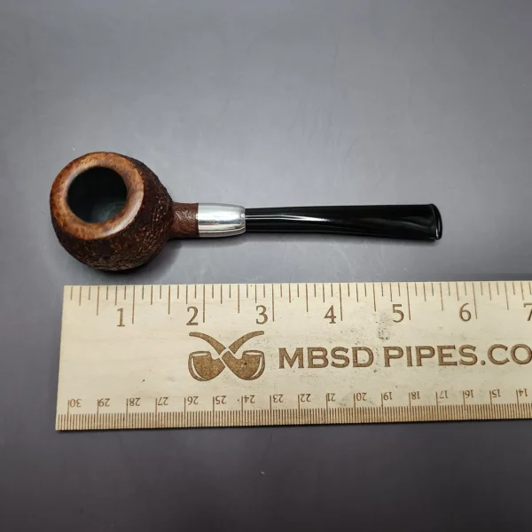 Trey Rice Sandblasted Army Mount Prince Estate Briar Pipe, American Estates - Image 10