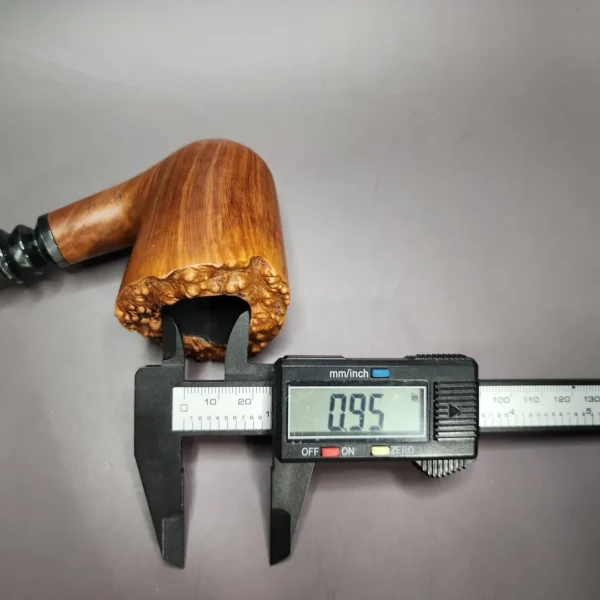Paul Perri Smooth Freehand Estate Briar Pipe, American Estates - Image 10