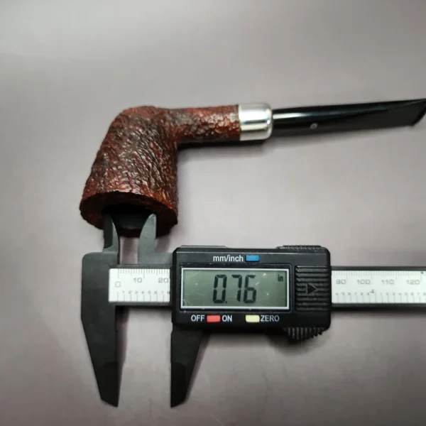 Ashton 1989 Old Church XXX Sandblasted Dublin Estate Briar Pipe, English Estates - Image 10